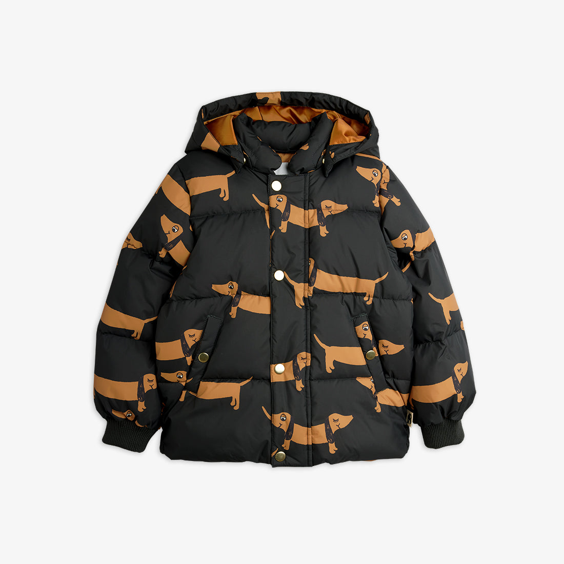 mini rodini] Dog aop hooded puffer – Les Quatre Cents Coups