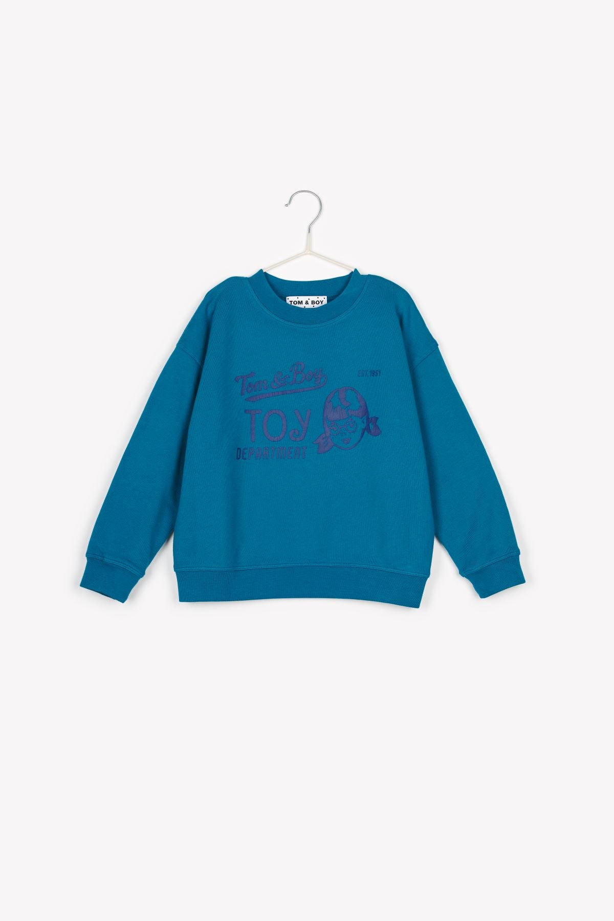TOM&BOY スウェット　トレーナー　4y TOM&BOY] BLUE TOY SWEATSHIRT – Les Quatre Cents Coups