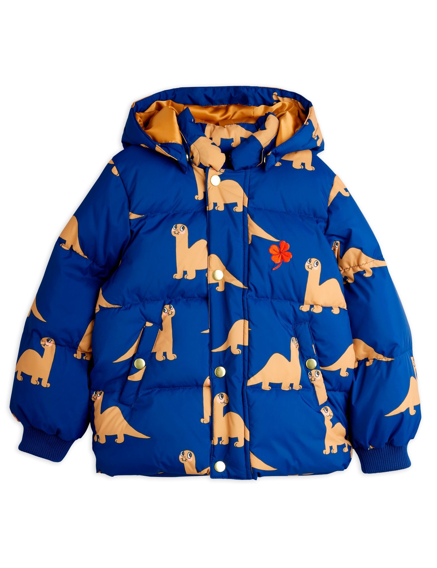 ミニロディーニ　アウター mini rodini] Dinos aop hooded puffer – Les Quatre Cents Coups