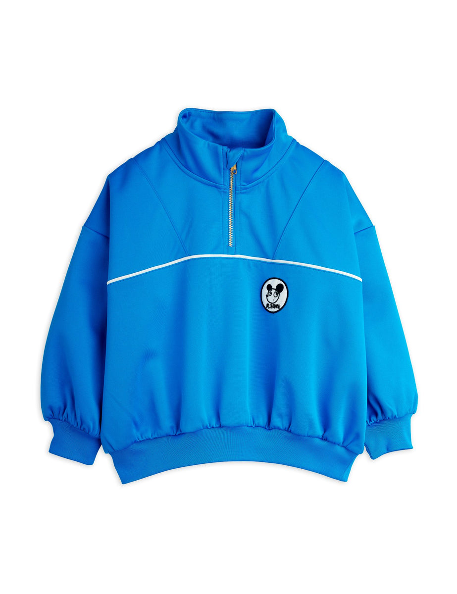 mini rodini] Ritzratz patch half zip sweatshirt – Les Quatre