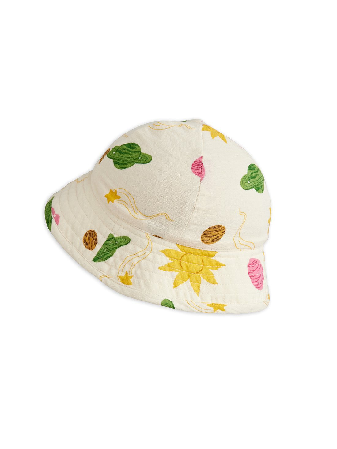 mini rodini] Space aop muslin sun hat – Les Quatre Cents Coups
