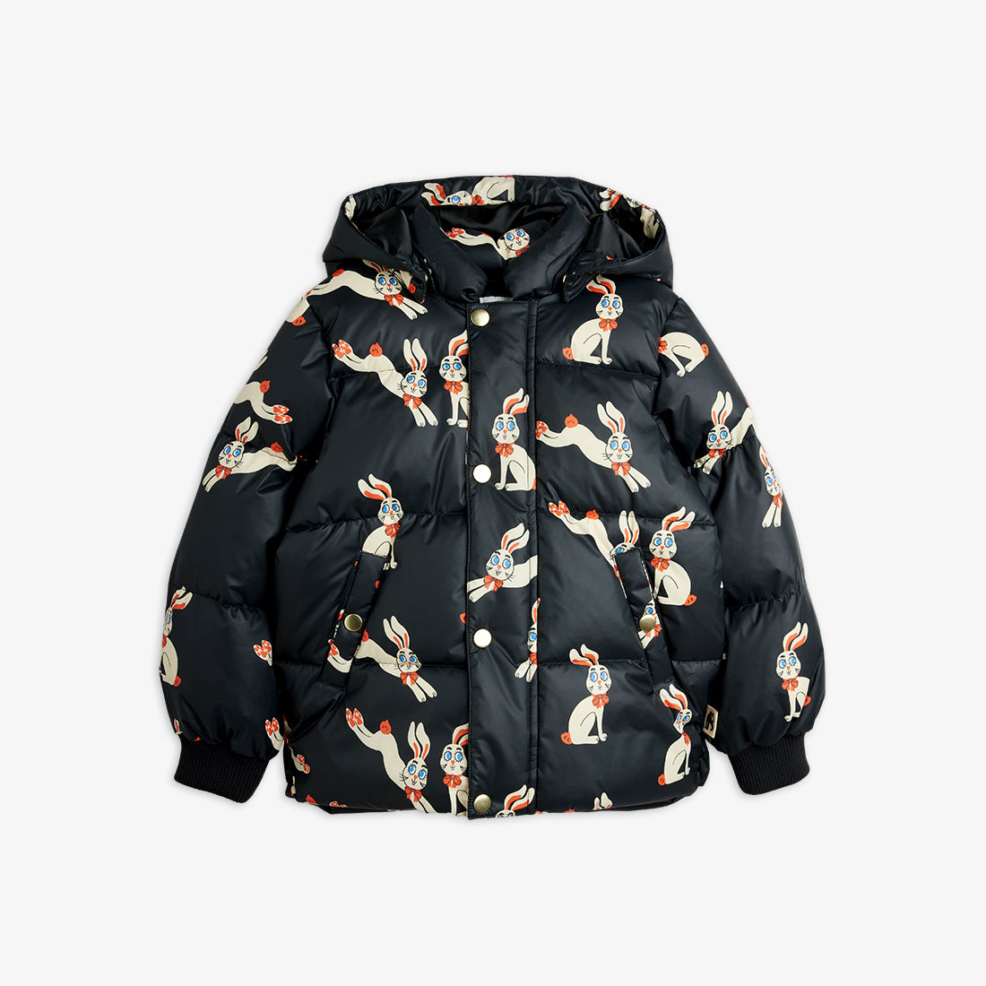 mini rodini] Rabbits aop hooded puffer – Les Quatre Cents Coups