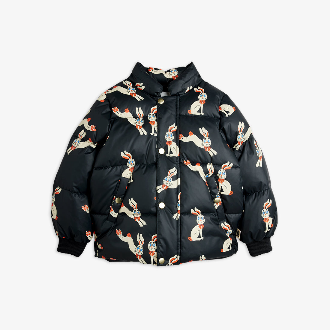 mini rodini] Rabbits aop hooded puffer – Les Quatre Cents Coups