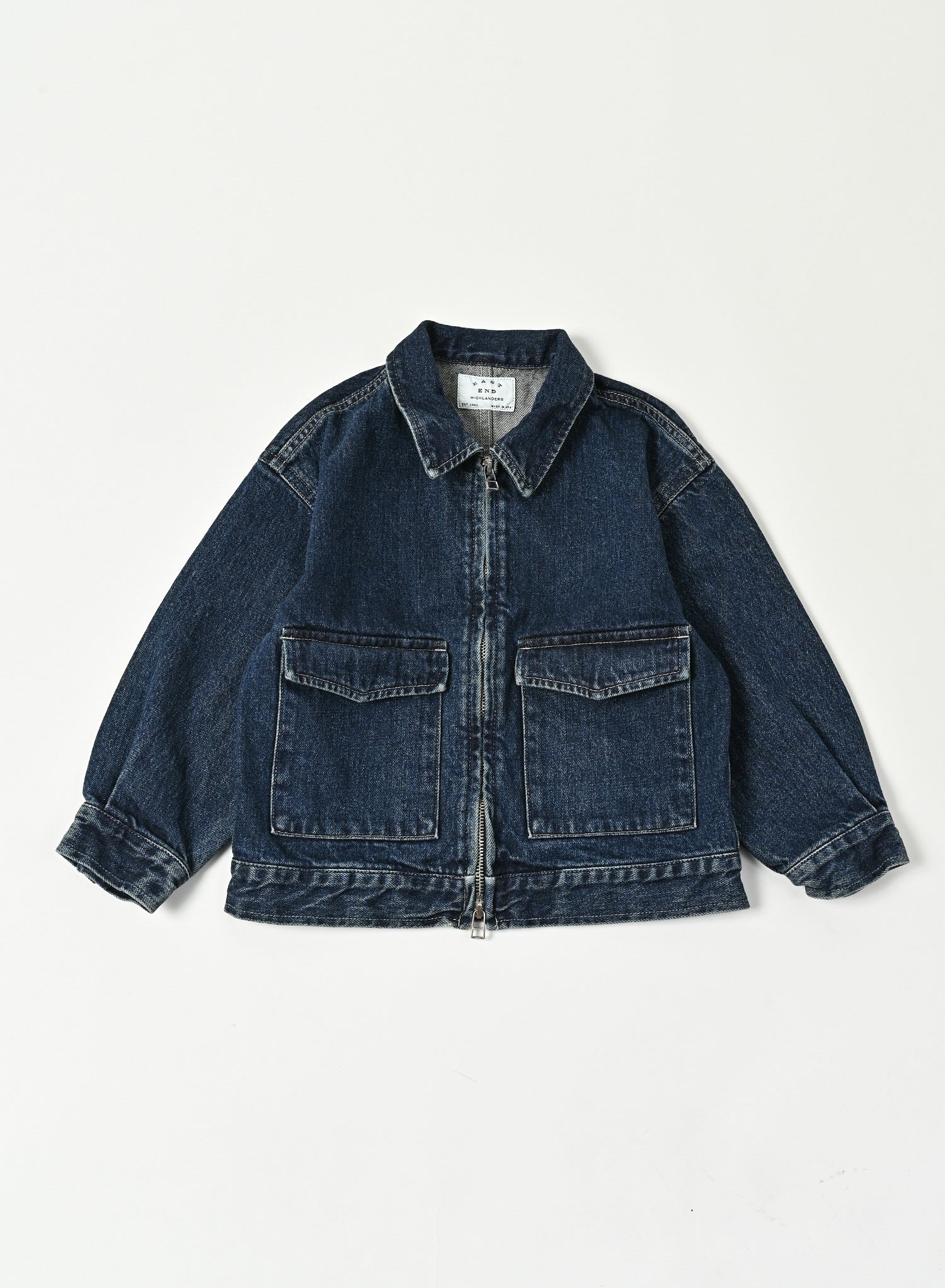 ジャケット・アウター EASTEND East End Highlanders] Zipped Denim Jaket – Les Quatre Cents Coups