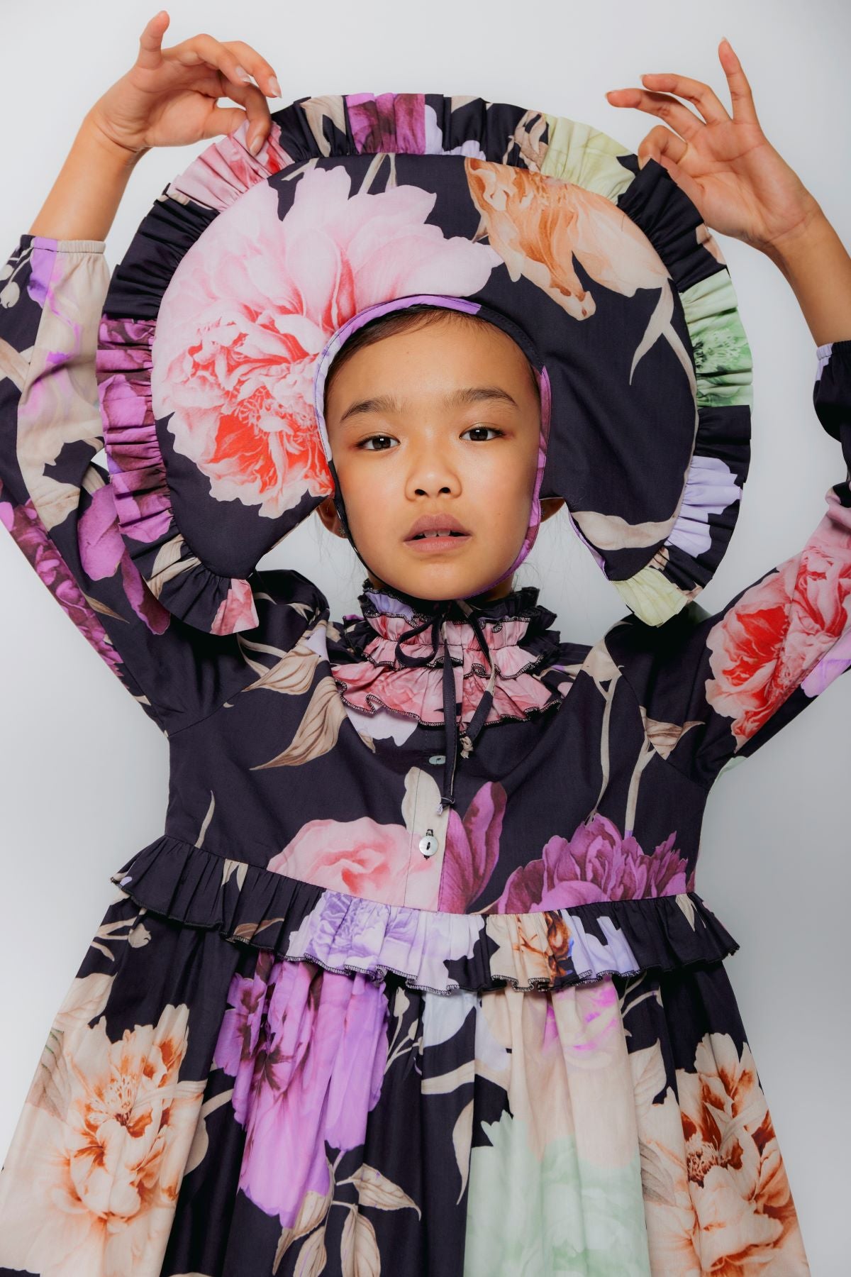 Christina Rohde 黒いフリルワンピース サイズ6 Christina Rohde ] Dress No.136 – Les Quatre Cents Coups