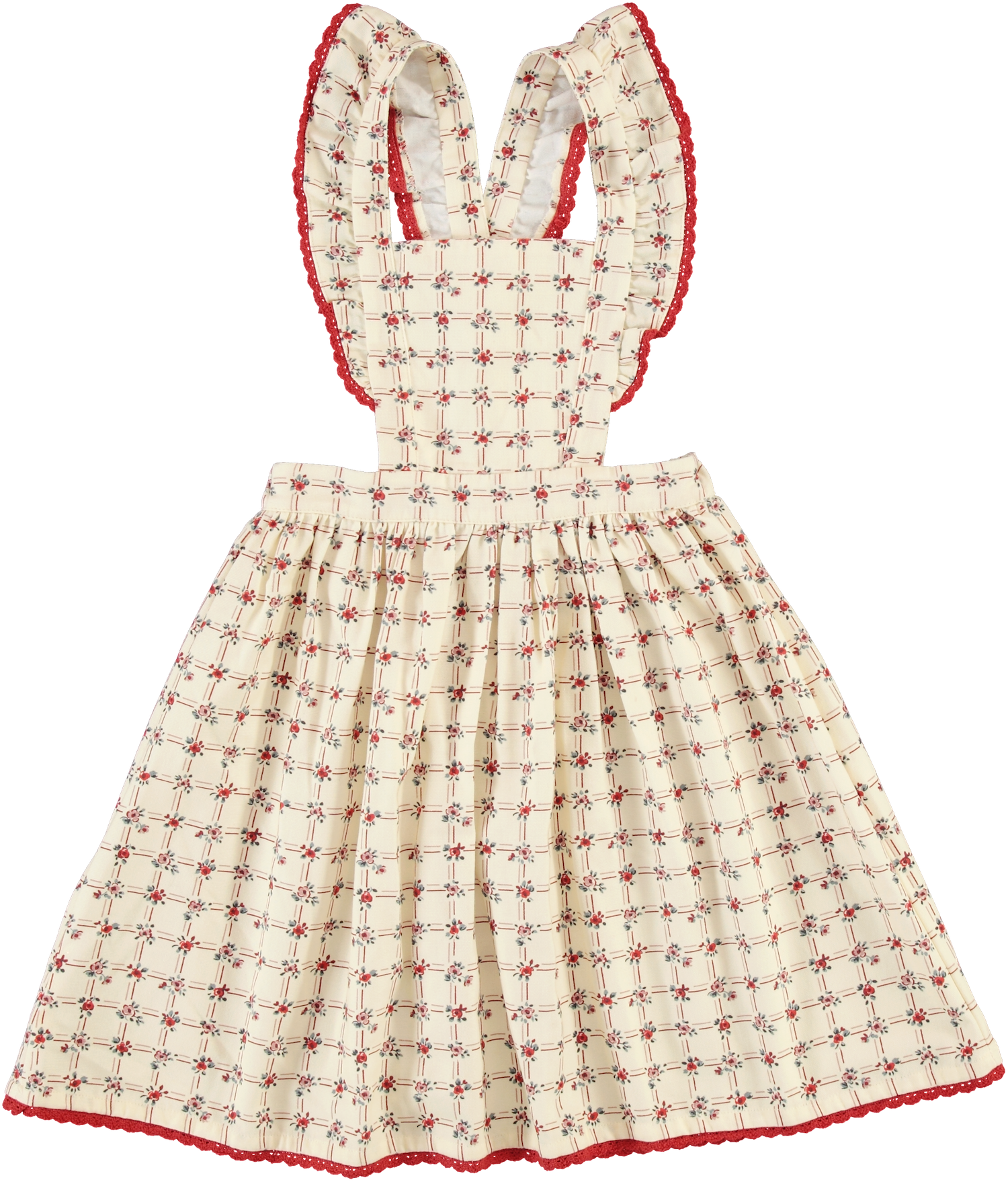 Bebe Organic] Lissy Apron Dress – Les Quatre Cents Coups