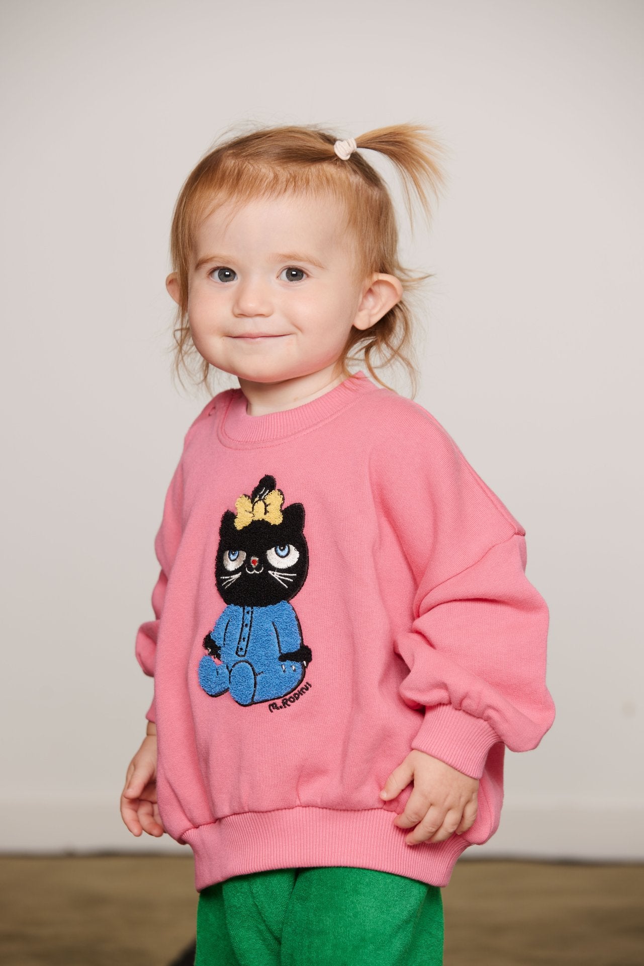 mini rodini] Cat chenille sweatshirt – Les Quatre Cents Coups