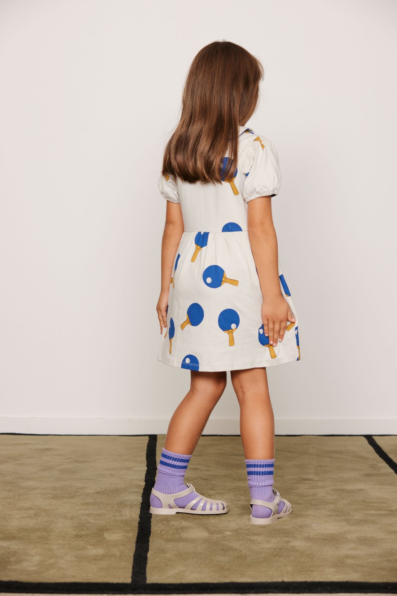 mini rodini] Table tennis aop ss dress – Les Quatre Cents Coups