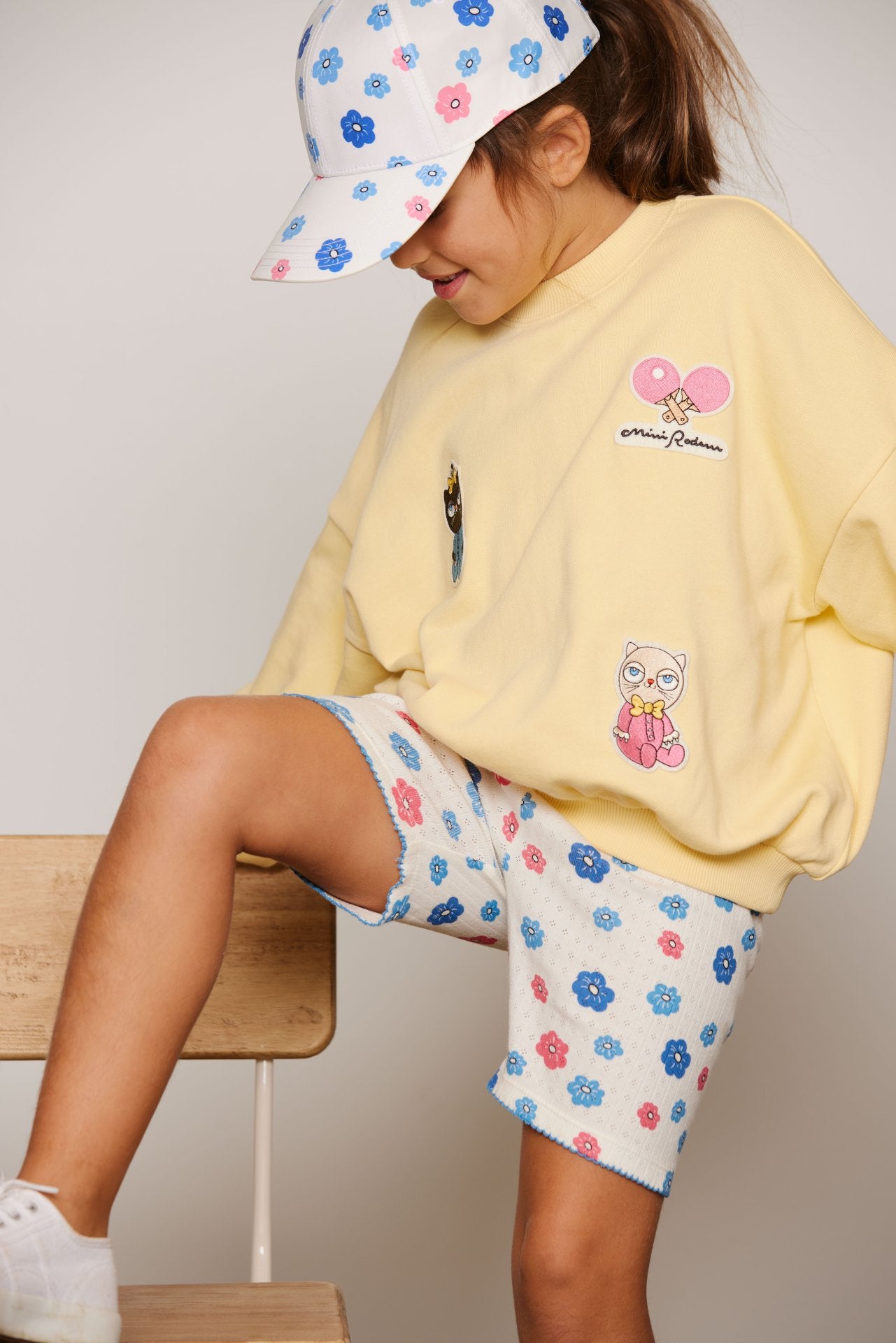 mini rodini] Minibabies patches sweatshirt – Les Quatre Cents Coups