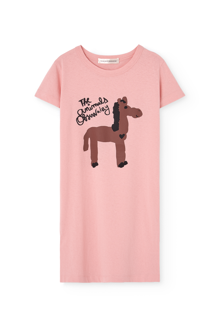 The Animals Observatory] GORILLA KID DRESS SOFT PINK – Les Quatre