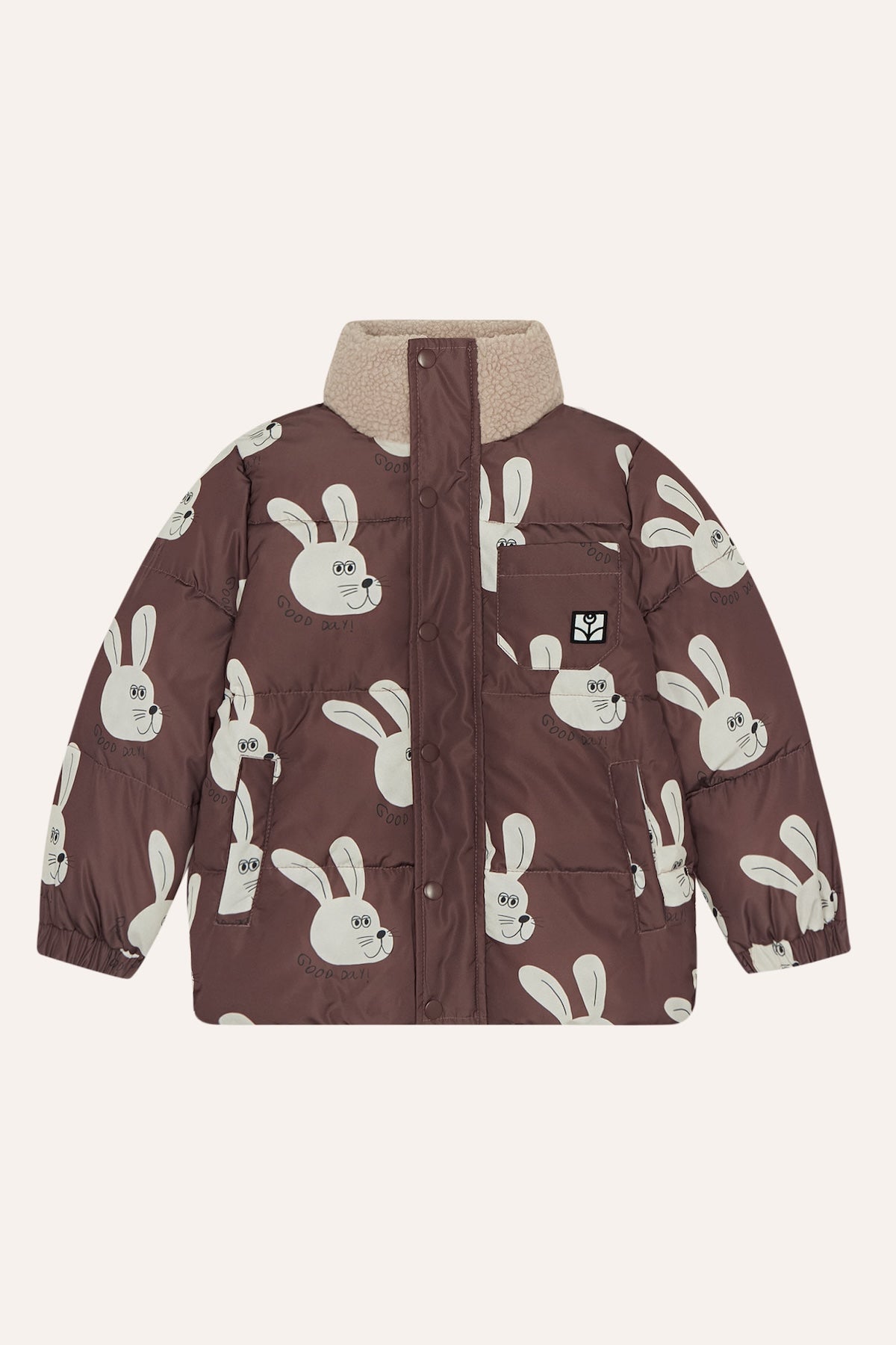 the campamento アウター　5-6y The Campamento] RABBITS BROWN PUFFER JACKET – Les Quatre