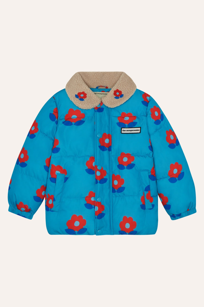 the campamento アウター　5-6y The Campamento] BIG FLOWERS PUFFER JACKET – Les Quatre Cents