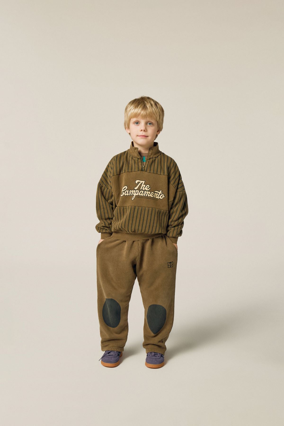 The Campamento] The Campamento Stripes Sweatshirt – Les Quatre
