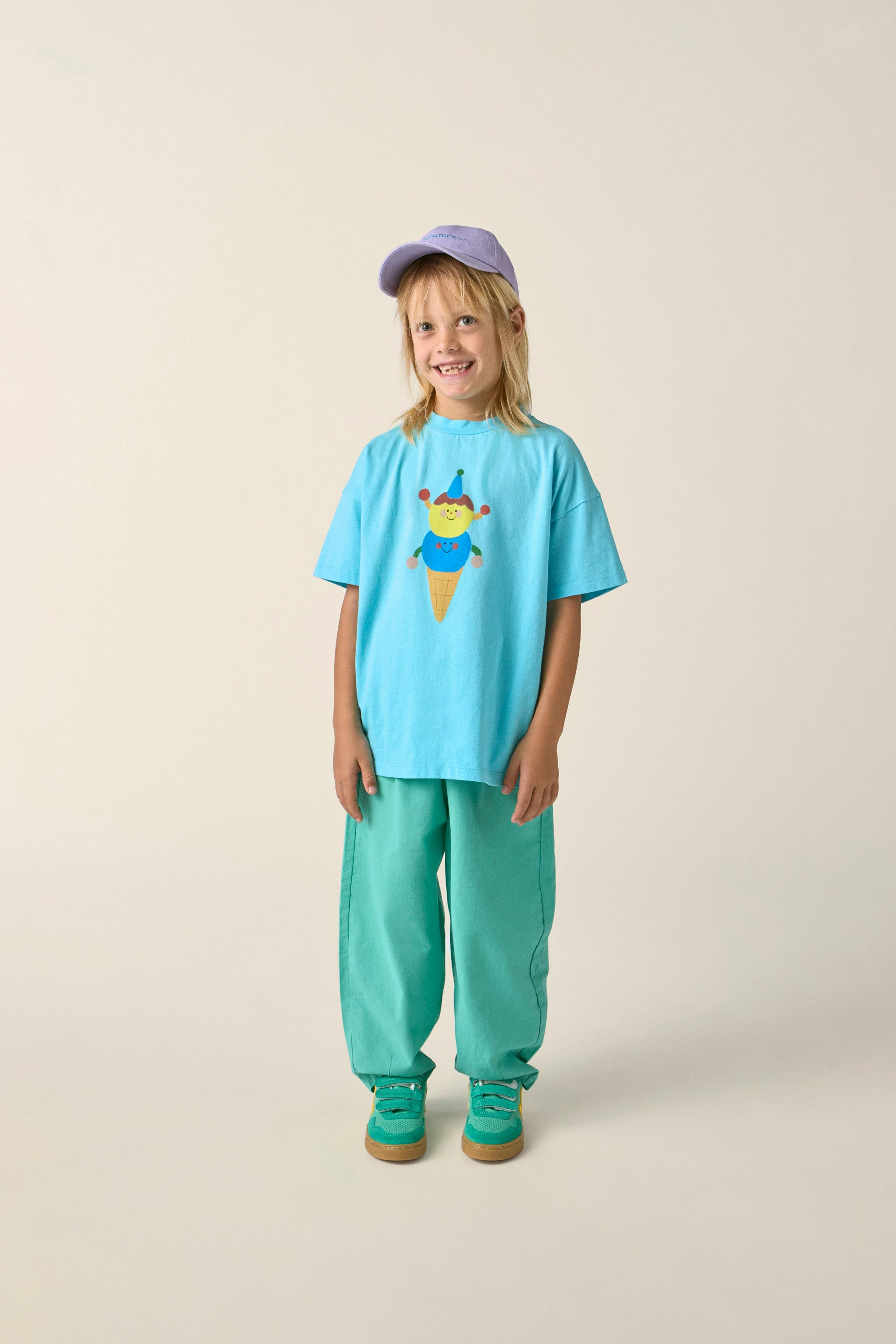 The Campamento] Happy Ice Cream Oversized Tshirt – Les Quatre
