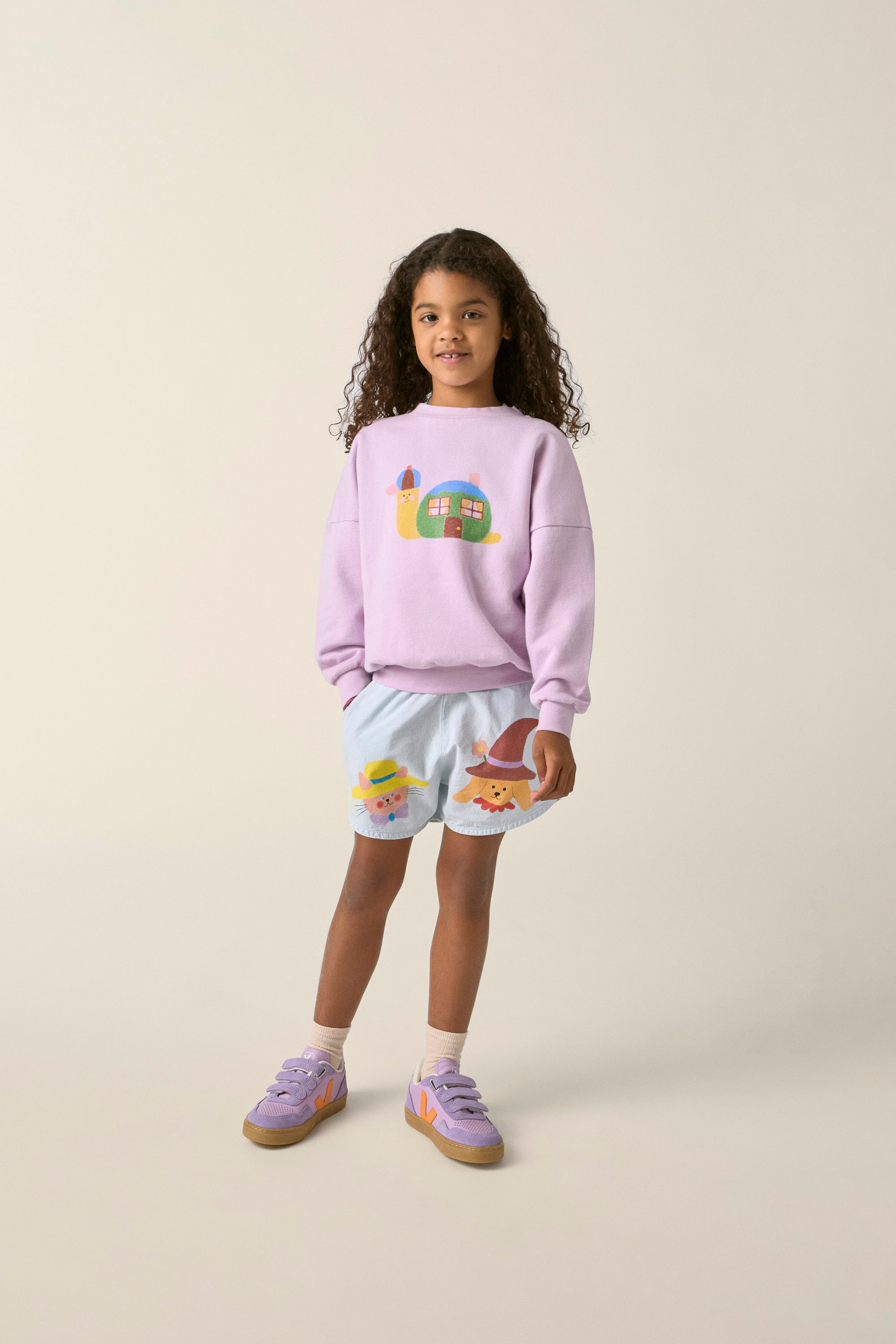 トップス The campamento sweatshirt 25aw 4y The Campamento] Snail and a House Sweatshirt – Les Quatre Cents Coups