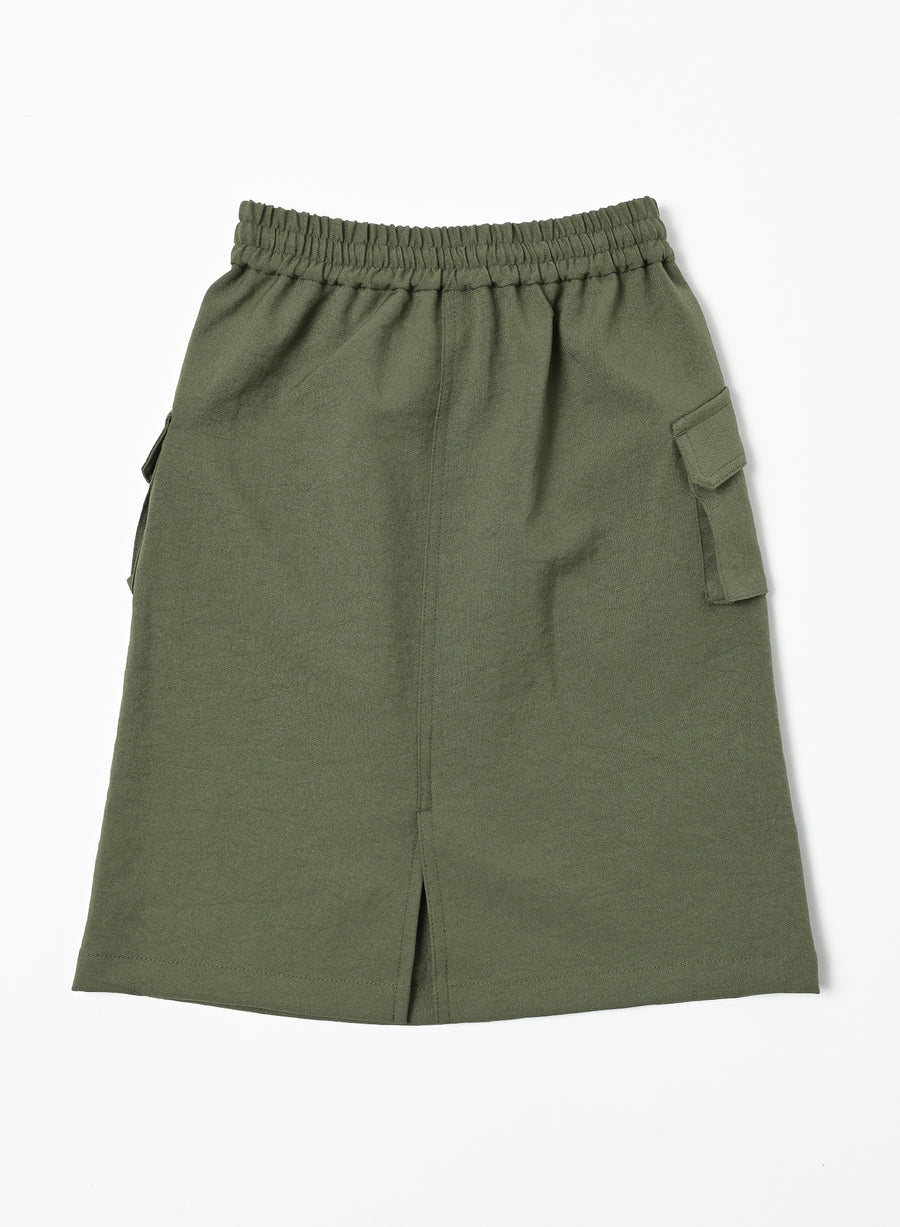 [East End Highlanders]   Military Cargo Skirt