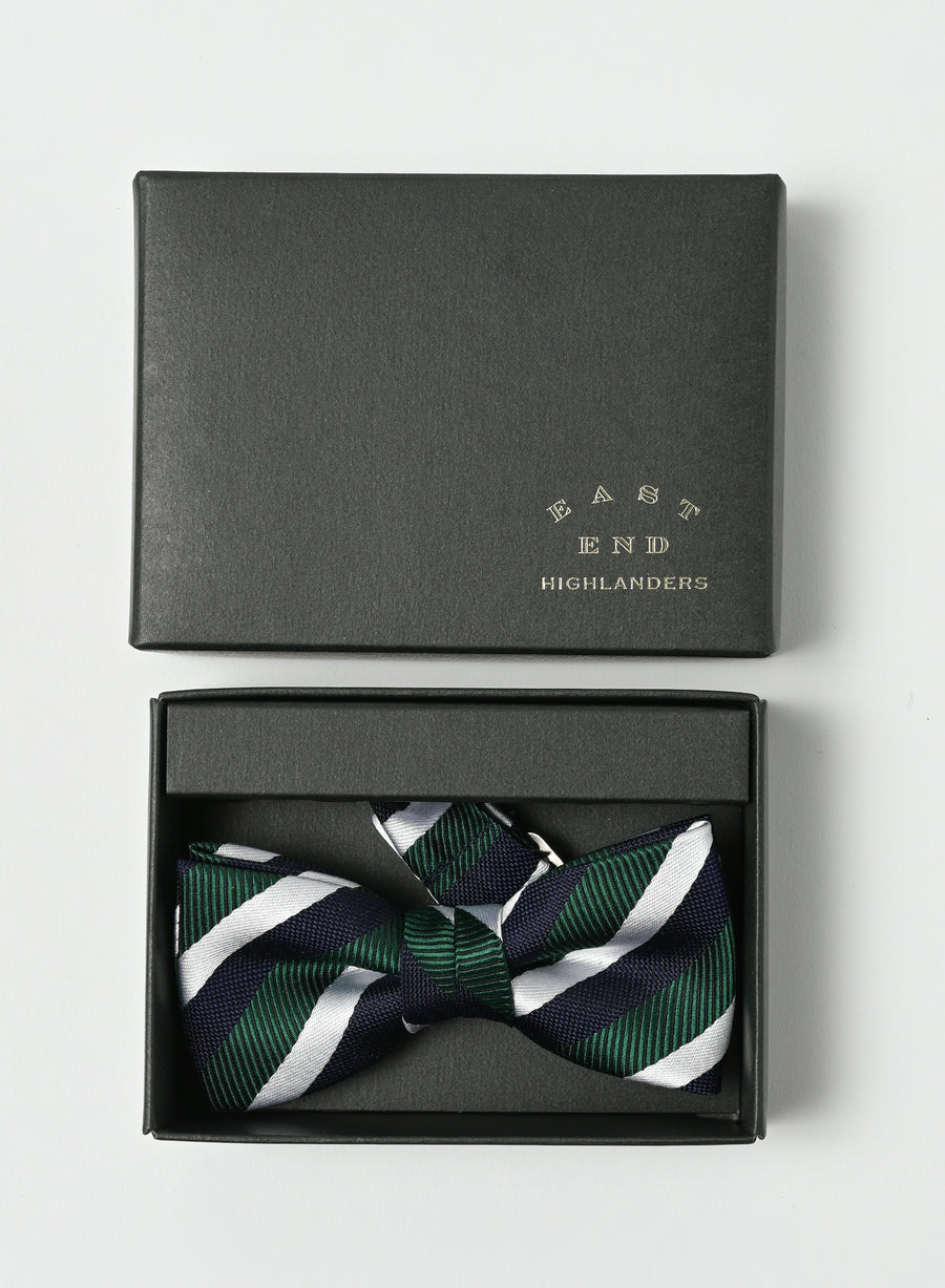 [East End Highlanders]   Stripe Bow Tie