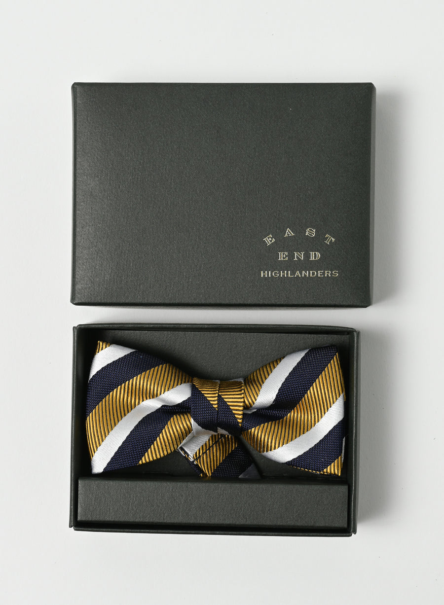 [East End Highlanders]   Stripe Bow Tie