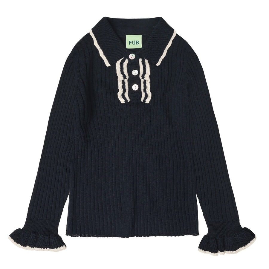 [FUB]   Frill Polo