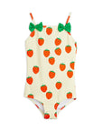 [mini rodini]   Strawberries aop swimsuit