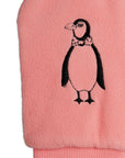 [mini rodini]   Penguin emb microfleece overlapping mittens