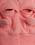 [mini rodini]   Penguin emb microfleece overlapping mittens