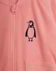 [mini rodini]   Penguin emb microfleece jacket