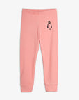 [mini rodini]   Penguin emb microfleece trousers