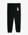 [mini rodini]   Penguin patch microfleece trousers