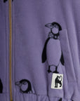 [mini rodini]   Penguin aop fleece jacket