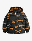 [mini rodini]   Dog aop hooded puffer