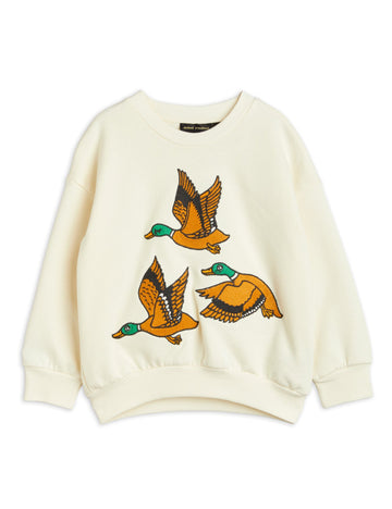 [mini rodini]   Ducks emb sweatshirt