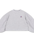 [REPOSE AMS]   24. crop heart sweater