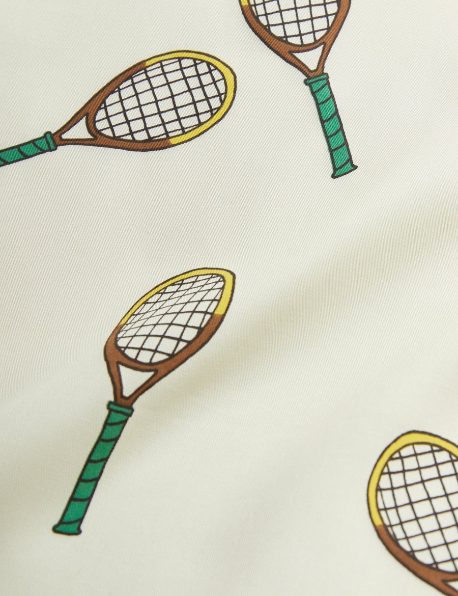 [mini rodini]   Tennis aop woven ss shirt