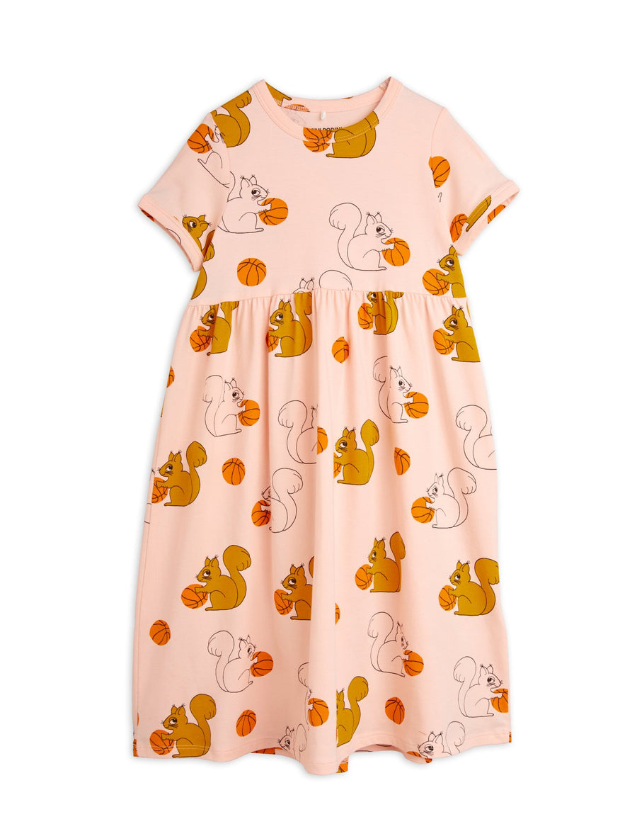 [mini rodini]   Squirrels aop ss dress