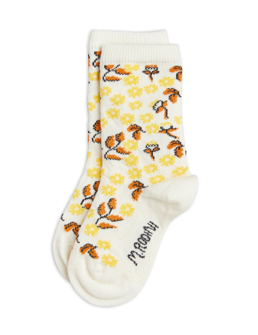 [mini rodini]   Flowers 1-pack socks