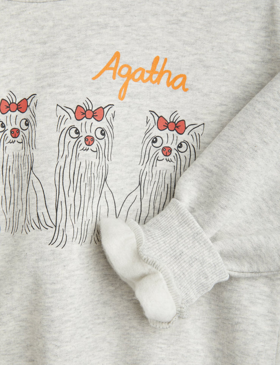 [mini rodini]   Agatha dogs sp sweatshirt