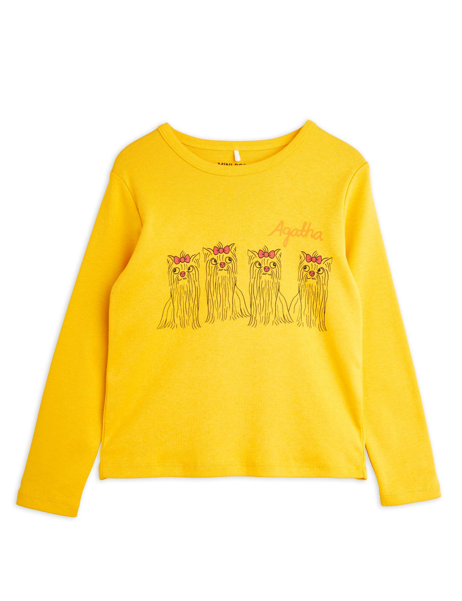 [mini rodini]   Agatha dogs sp ls tee