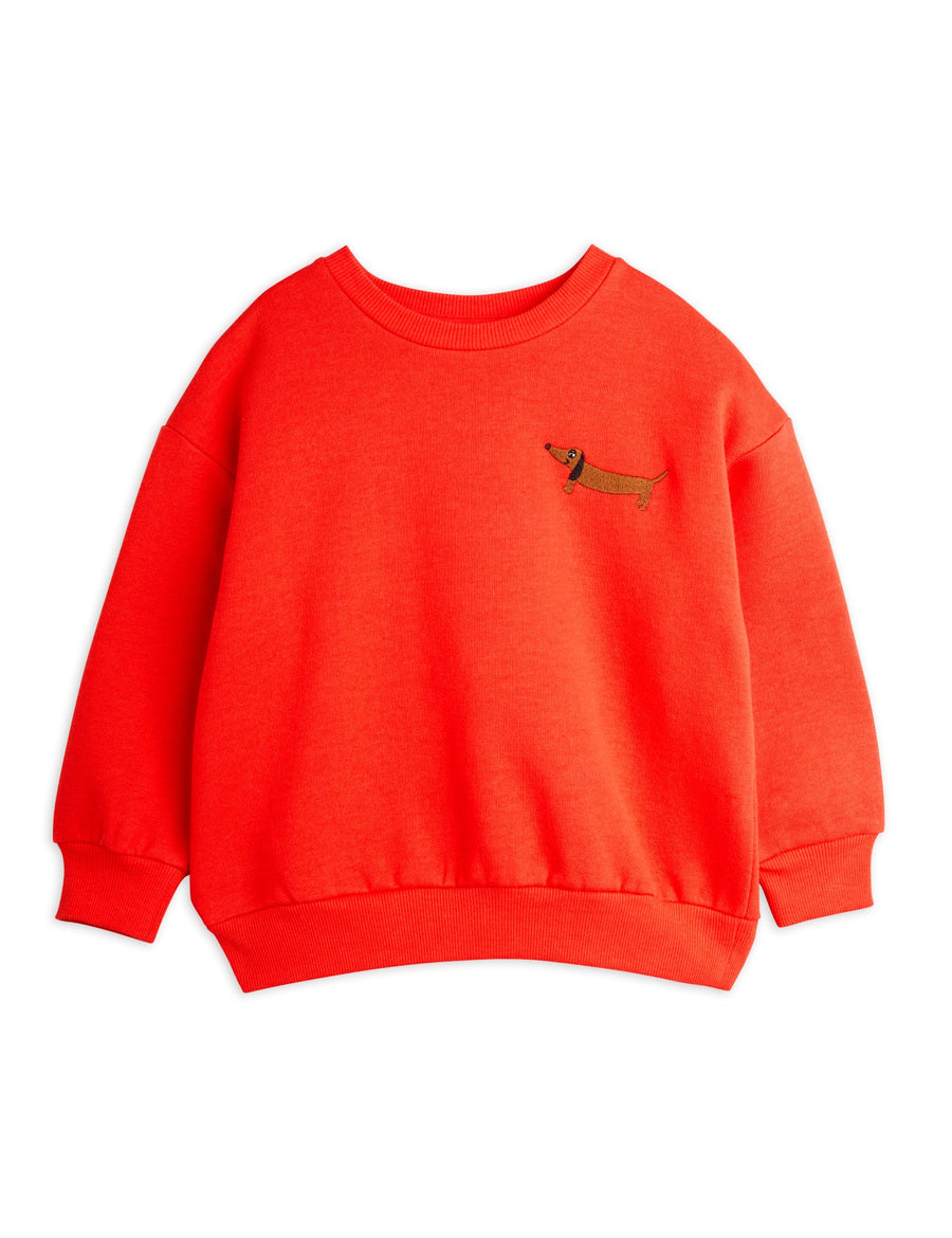 [mini rodini]   Dog emb sweatshirt