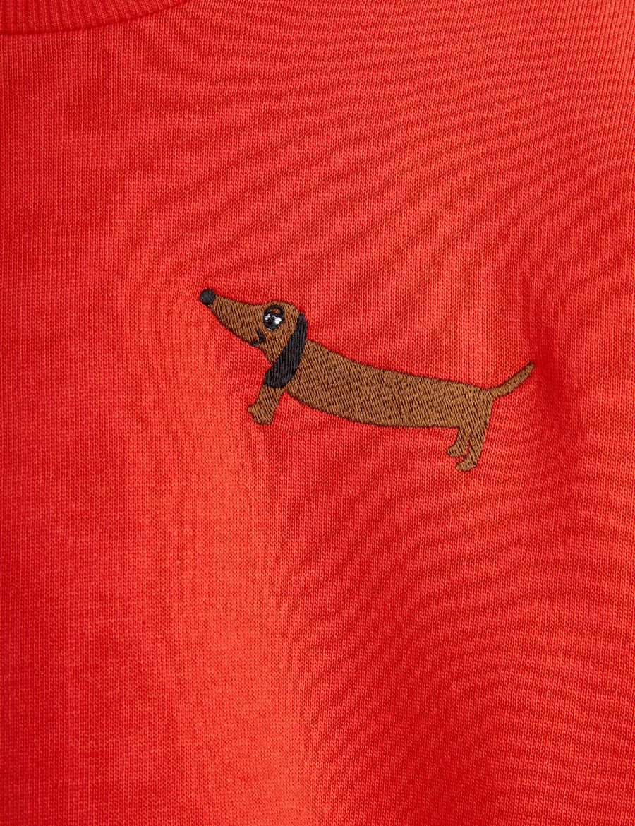 [mini rodini]   Dog emb sweatshirt