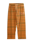 [mini rodini]   Dog houndstooth aop velour trousers