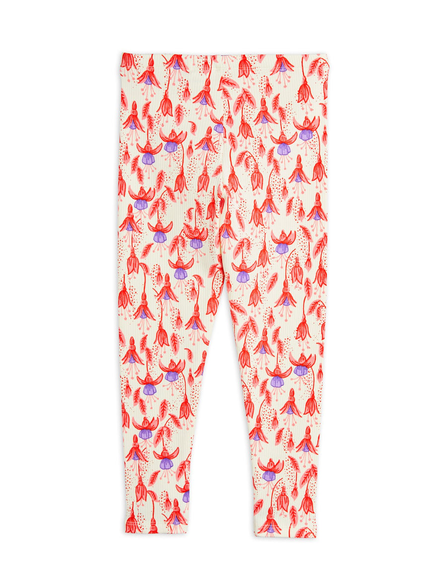 [mini rodini]   Fuchsia aop leggings