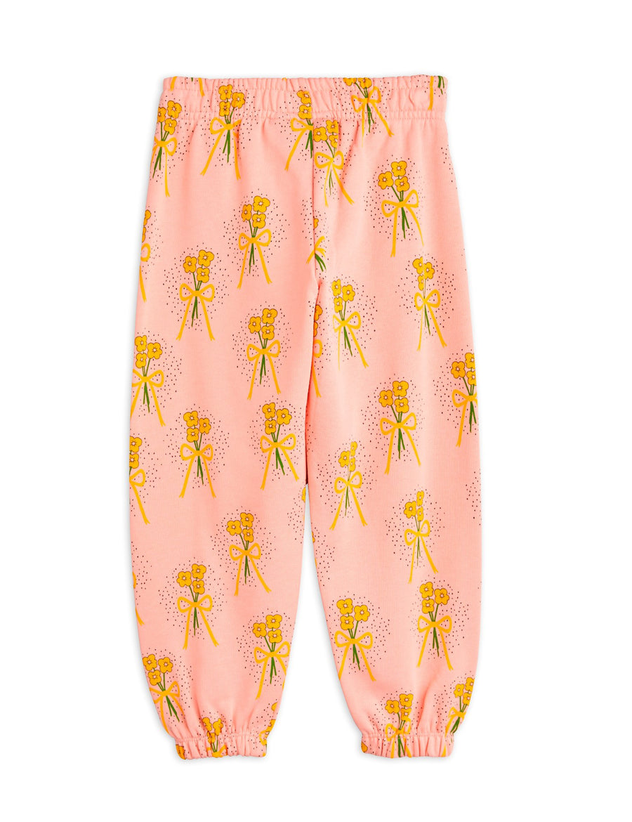 [mini rodini]   Winter flowers aop sweatpants