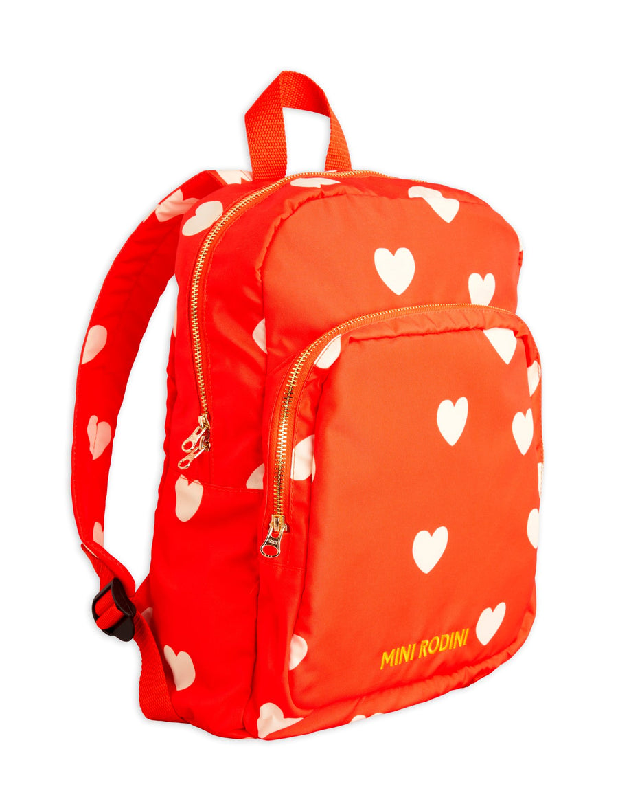 [mini rodini]   Hearts aop backpack