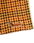 [mini rodini]   Dog houndstooth aop velour scarf