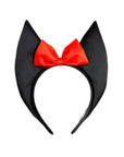 [mini rodini]   Bat ears satin headband