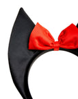 [mini rodini]   Bat ears satin headband