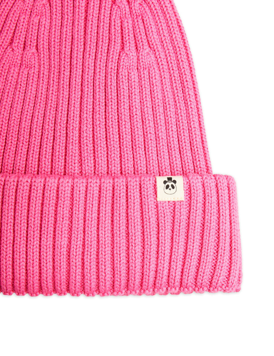 [mini rodini]   Knitted rib fold up hat