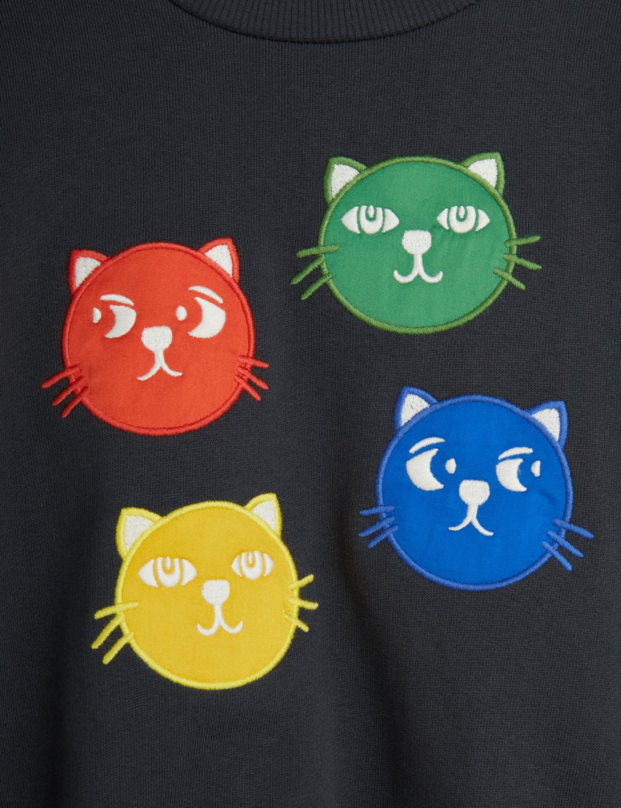 [mini rodini]   Cool cats application sweatshirt