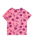 [mini rodini]   Squiggly cats aop ss tee